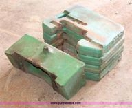 Front Weight; Thick; Suitcase; 100 Lbs/ 45 KG, John Deere, Used