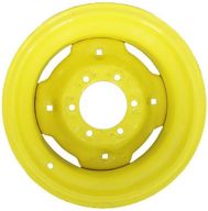 8X16 6 Hole Yellow Wheel, New